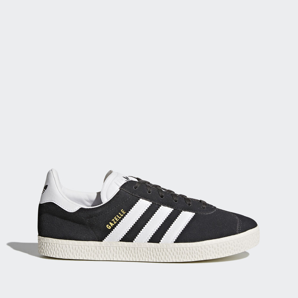 Adidas Gazelle - Originals για κοριτσια - Βαθυ Γκρι/Ασπρα/Χρυσο Χρωμα Μεταλλικός,Μέγεθος: EU 27 – 39